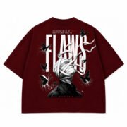 Flaws Butterfly Graphic T-Shirt - Image 2