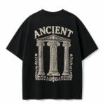 Ancient Columns Oversized Graphic T-Shirt