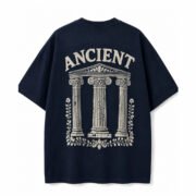 Ancient Columns Oversized Graphic T-Shirt - Image 3